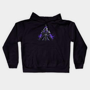 solo leveling shadow igris Kids Hoodie